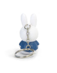 Miffy Blue Keychain back