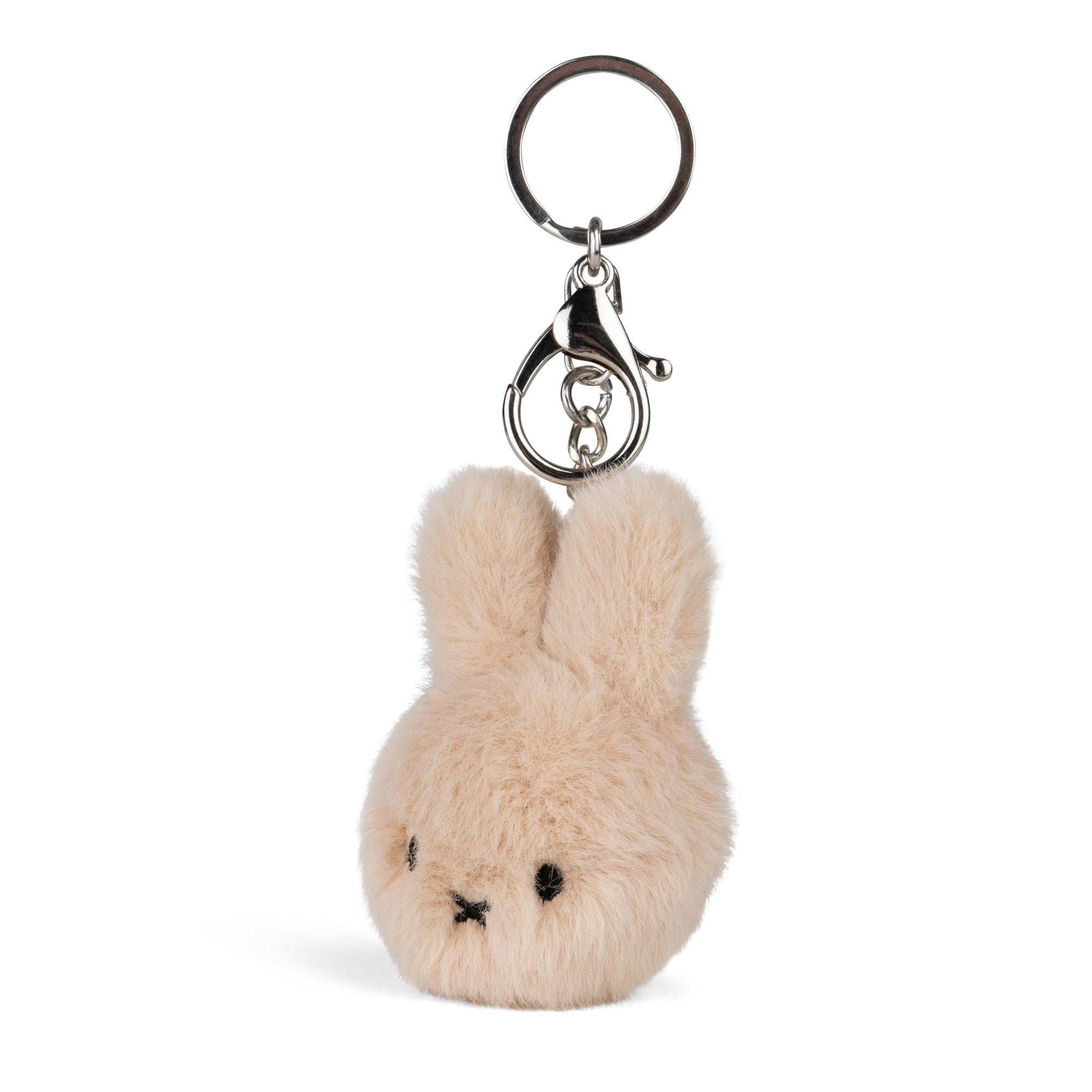 Miffy ECO Fuzzy Keychain Beige