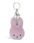 Miffy ECO Fuzzy Keychain Lilac