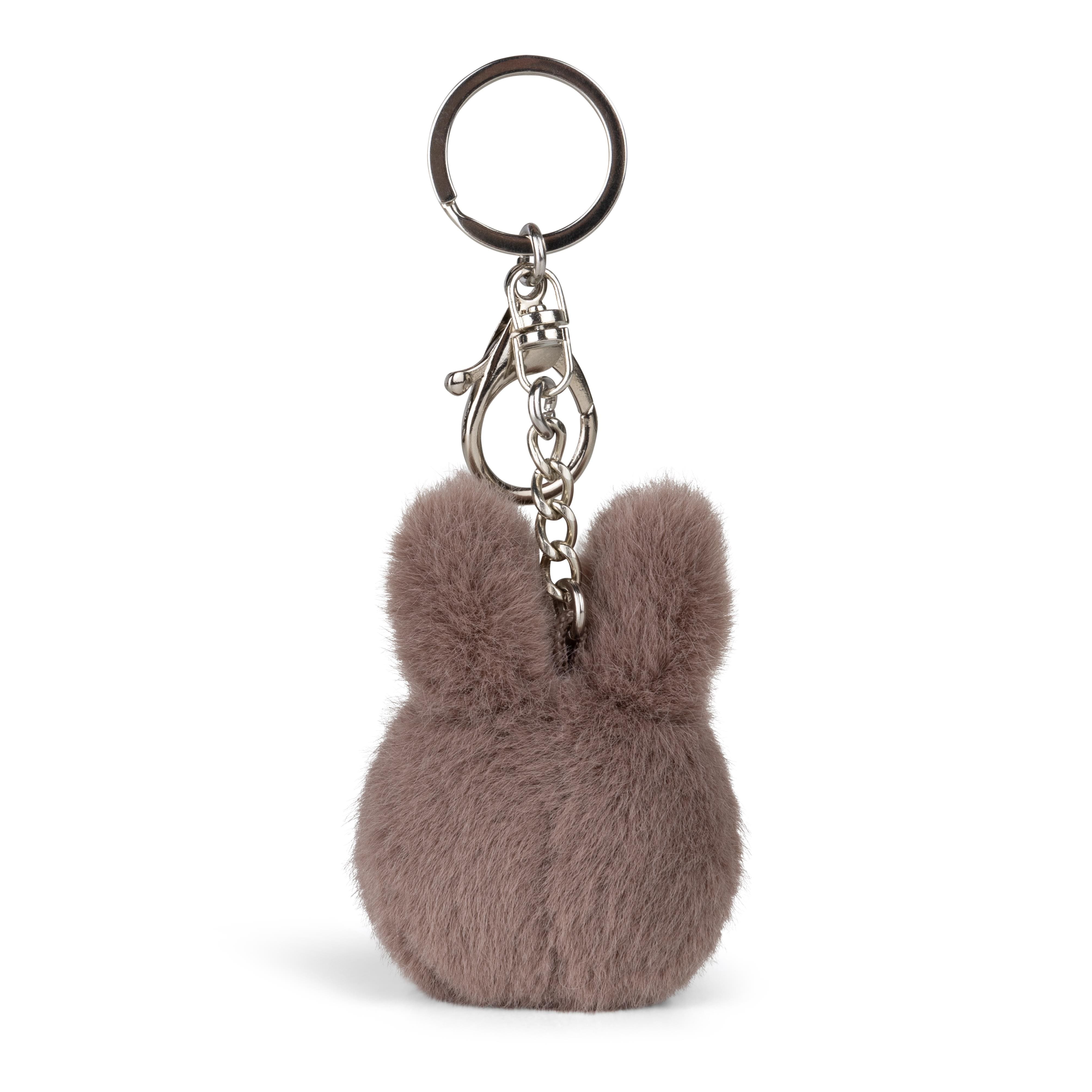 Miffy ECO Fuzzy Keychain Taupe – Little Junior Co