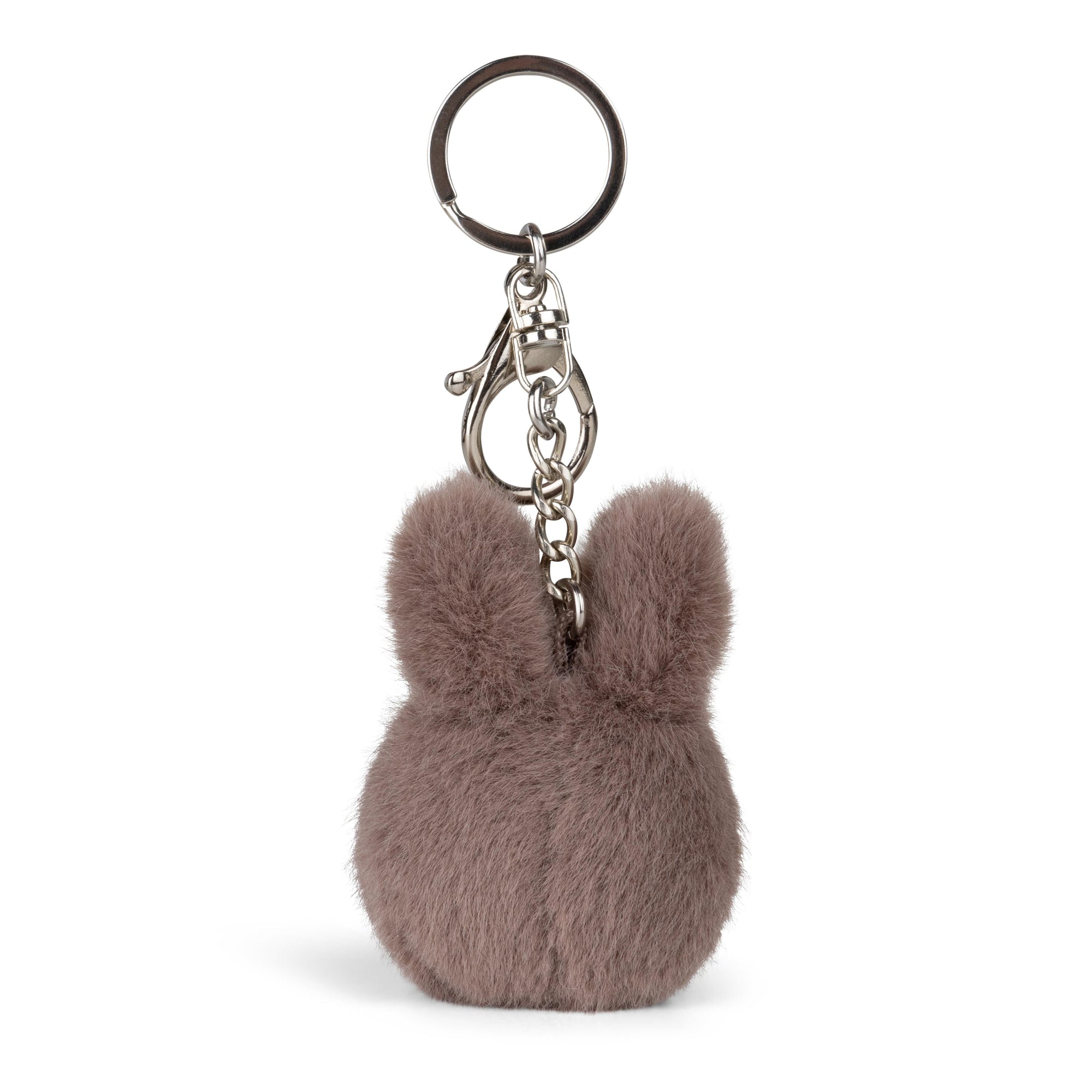 Miffy ECO Fuzzy Keychain Taupe