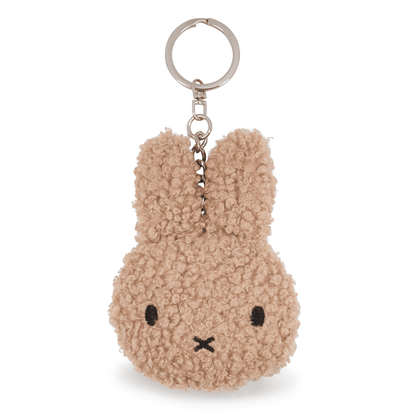 Miffy Flat Keychain Tiny Teddy Beige