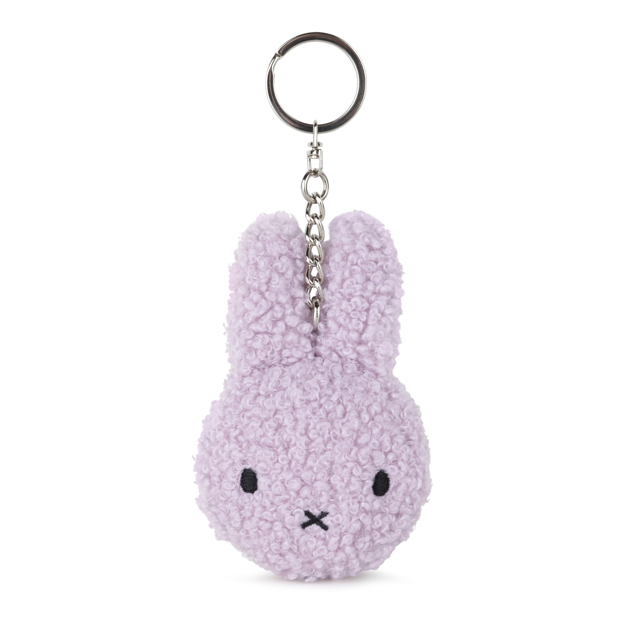 Miffy Flat Keychain ECO Tiny Teddy Lavender