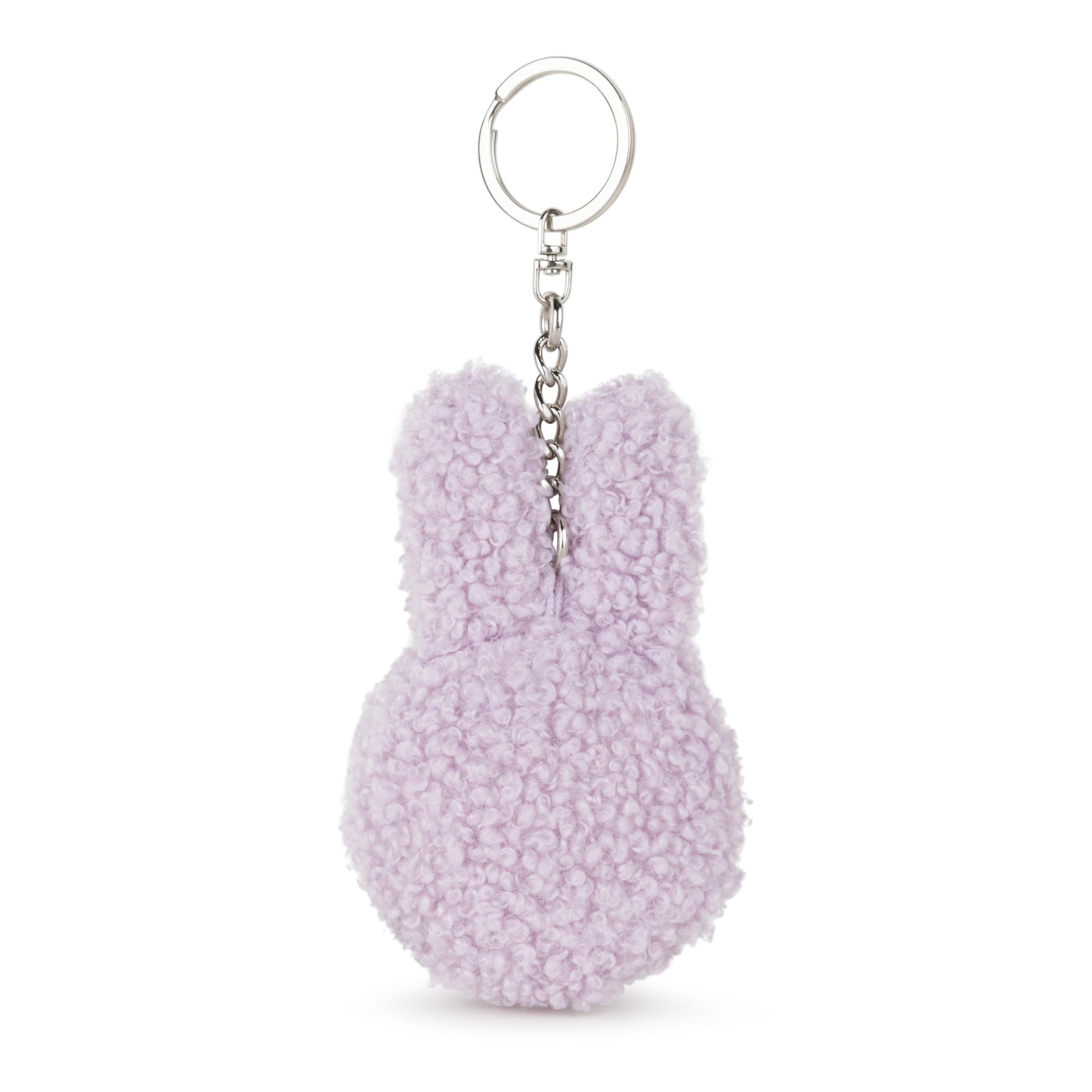 Miffy Flat Keychain ECO Tiny Teddy Lavender