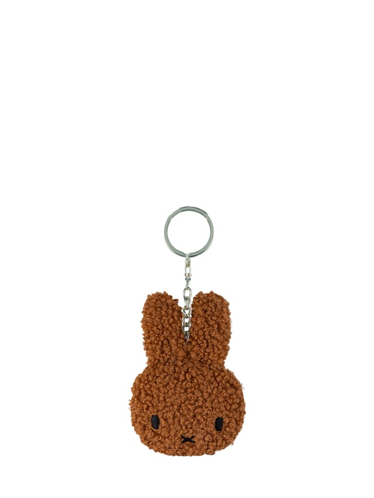 Miffy Flat Keychain Tiny Teddy Cinnamon