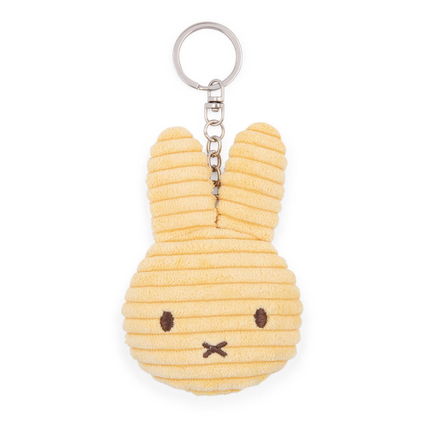 Miffy Flat Keychain Corduroy Buttercream 10cm