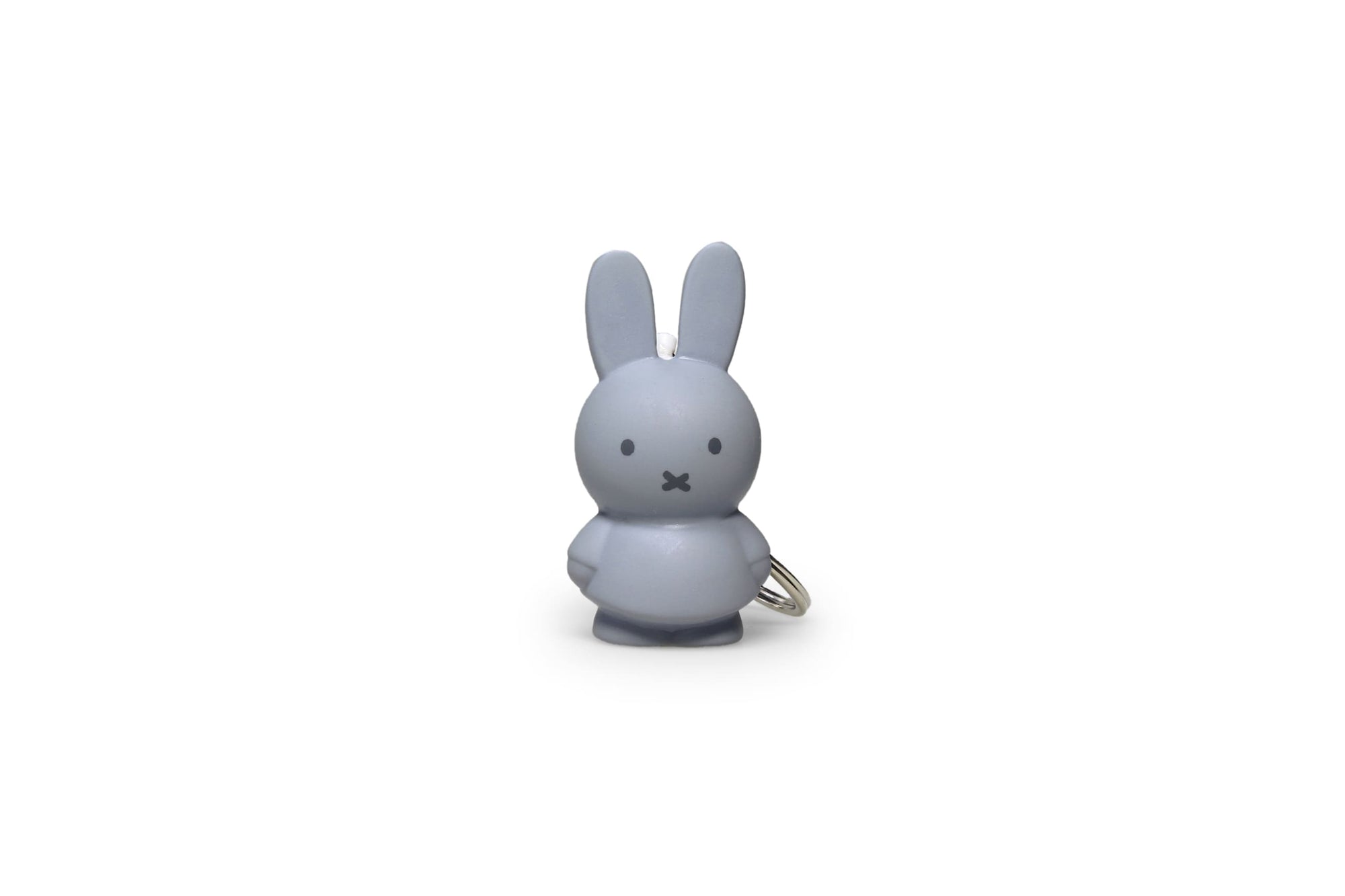 Miffy Key Ring Silver Blue