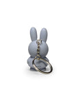 Miffy Key Ring Silver Blue