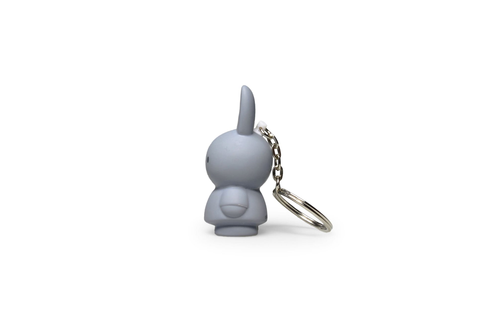 Miffy Key Ring Silver Blue