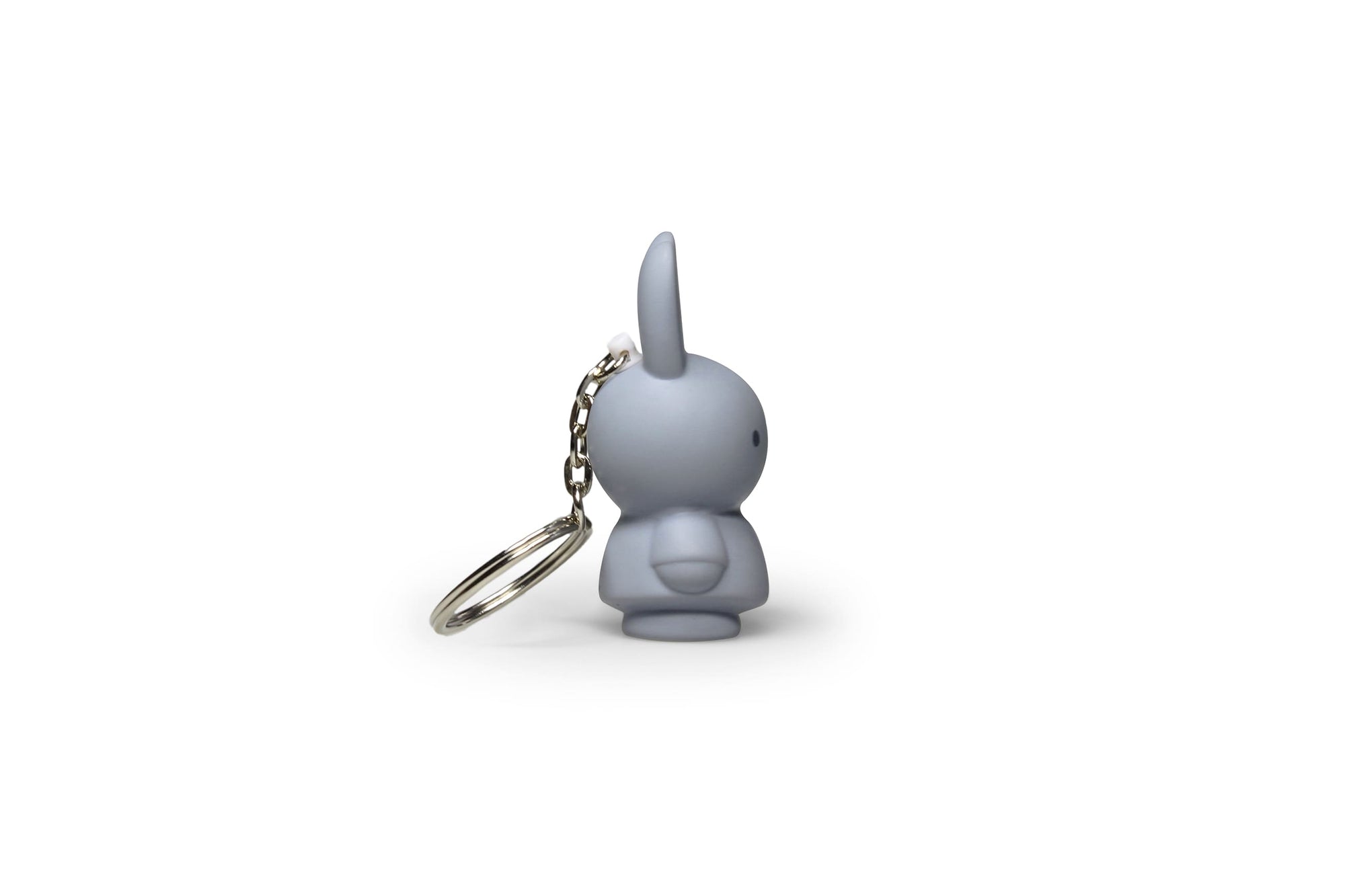 Miffy Key Ring Silver Blue