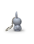 Miffy Key Ring Silver Blue