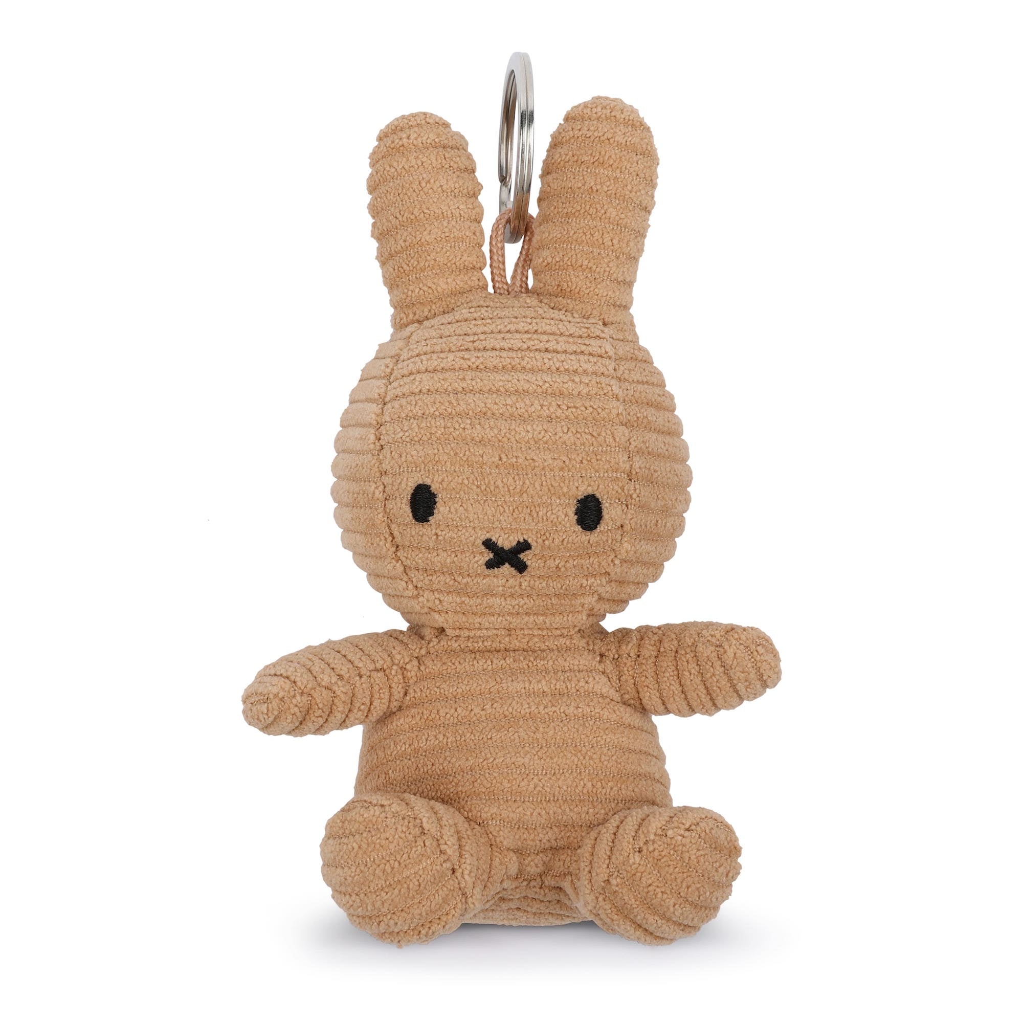 Miffy Keychain Corduroy Beige 10cm