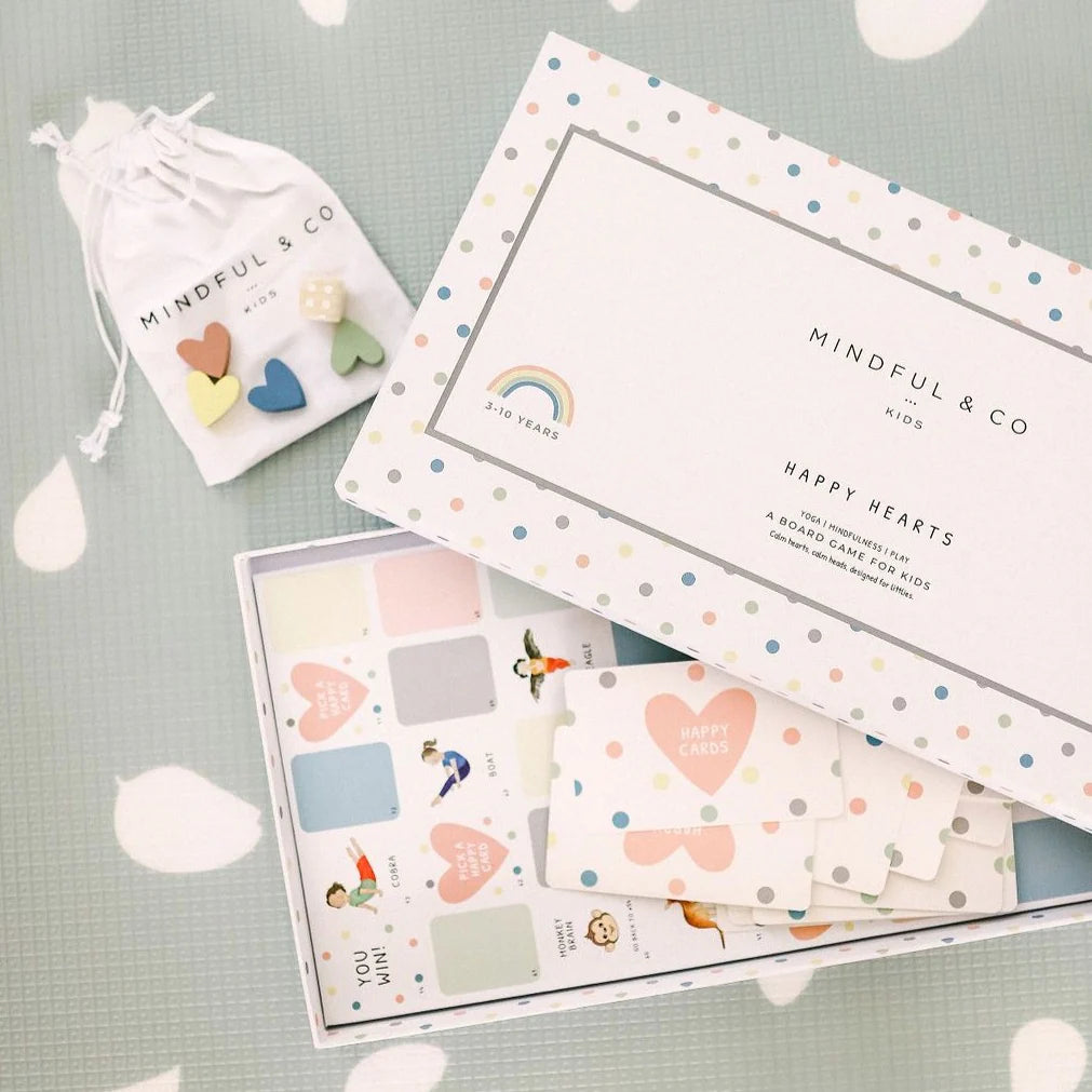 Mindful & Co Kids Happy Hearts Board Game