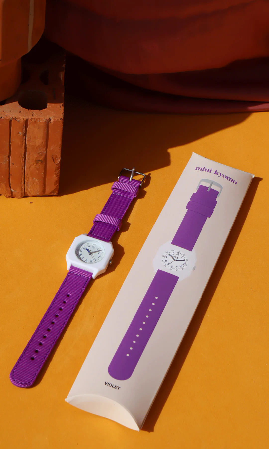 Mini Kyomo Kids Watch The Basics Violet