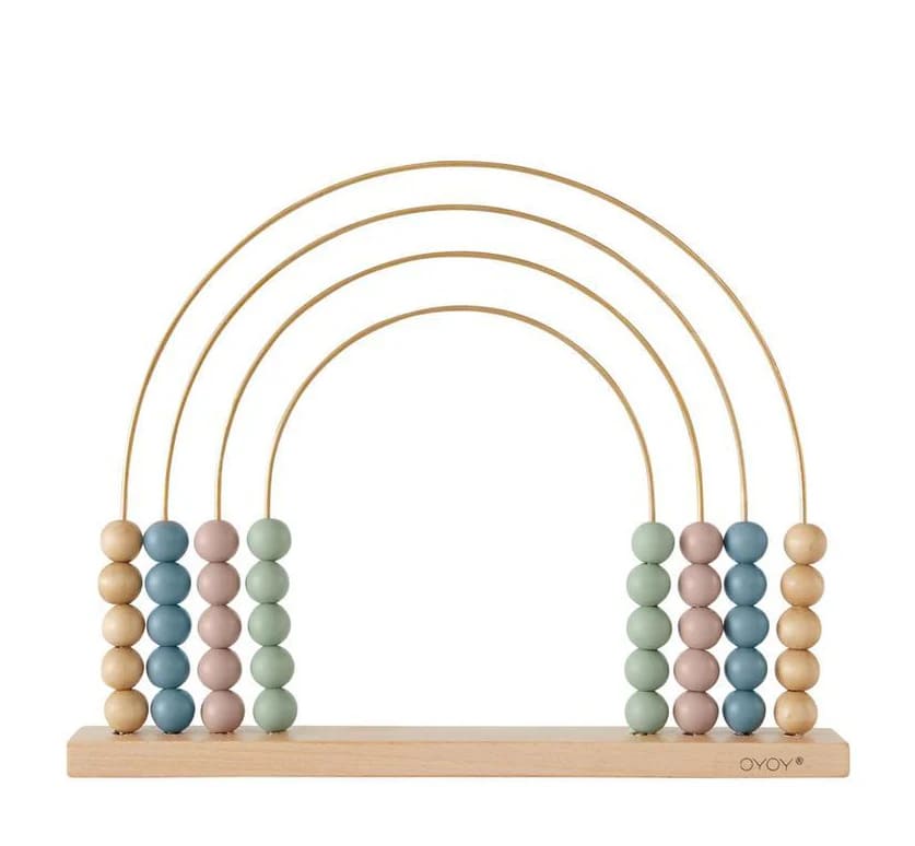 OYOY Rainbow Wooden Abacus