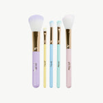 Load image into Gallery viewer, Oh Flossy 5-Piece Rainbow Makeup Brush Set
