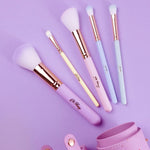 Load image into Gallery viewer, Oh Flossy 5-Piece Rainbow Makeup Brush Set
