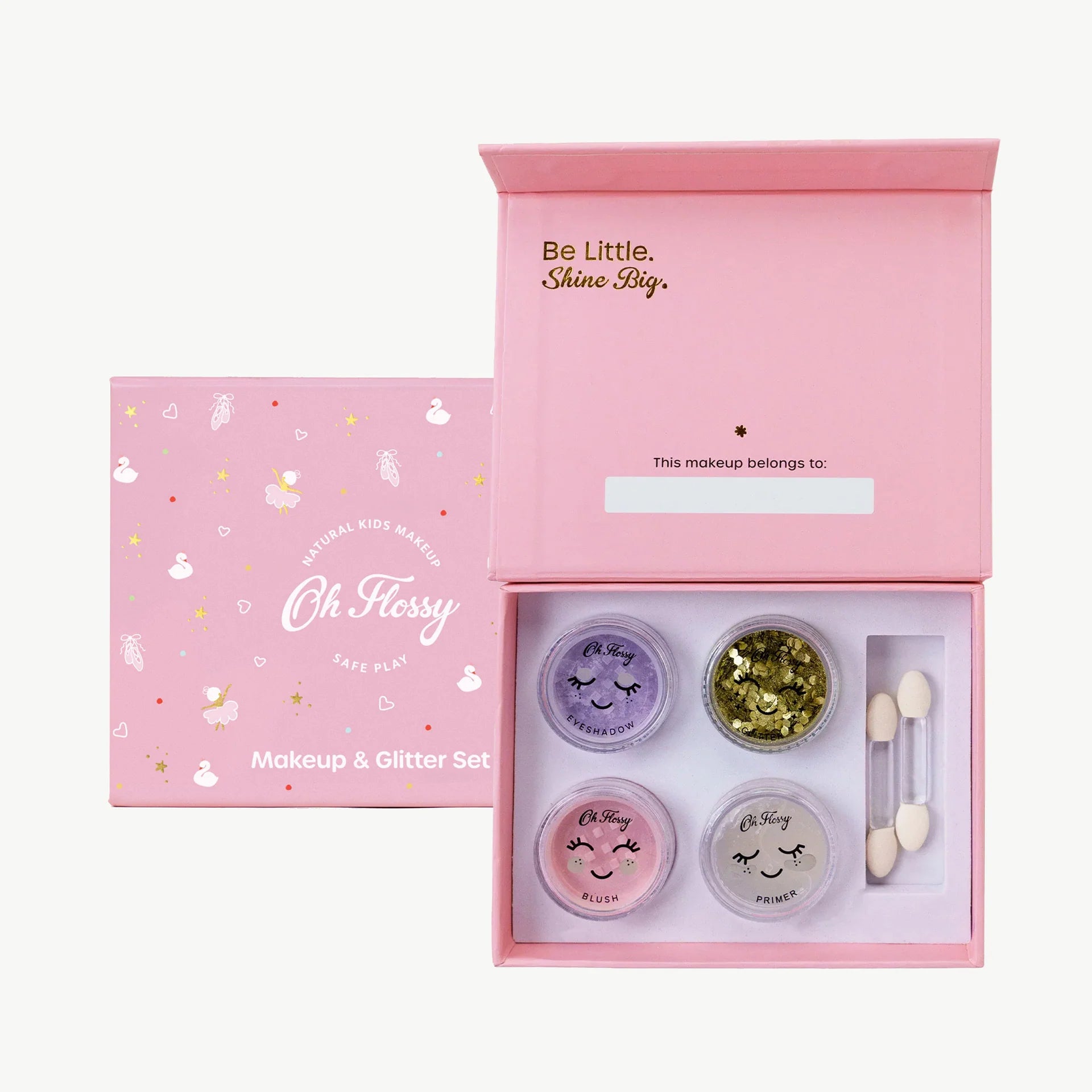 Oh Flossy Ballet Sparkle Makeup &amp; Glitter Set