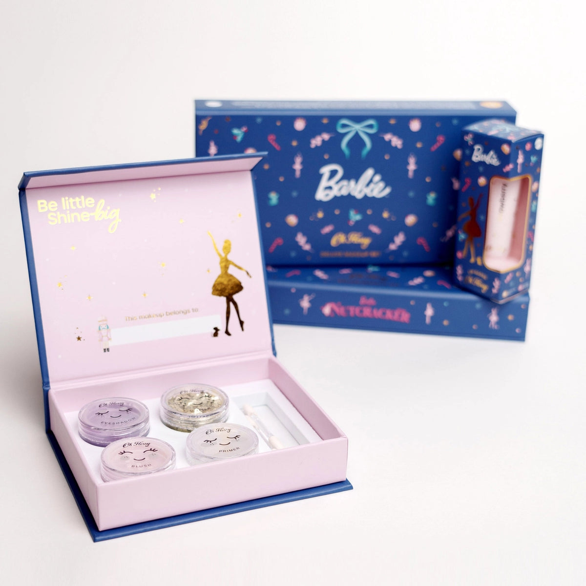 Oh Flossy X Barbie in the Nutcracker Makeup & Glitter Set