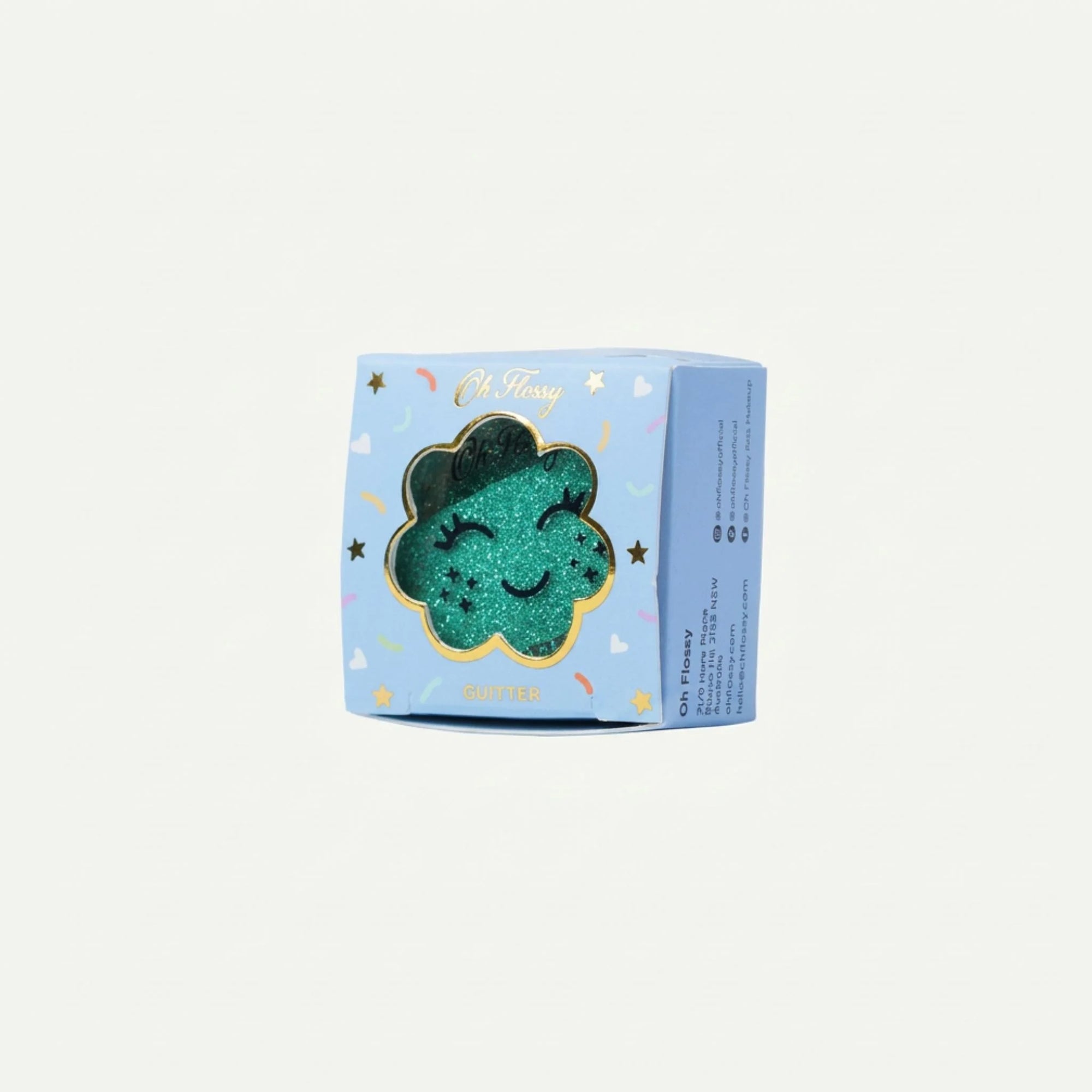 Oh Flossy Biodegradable Glitter fine mint