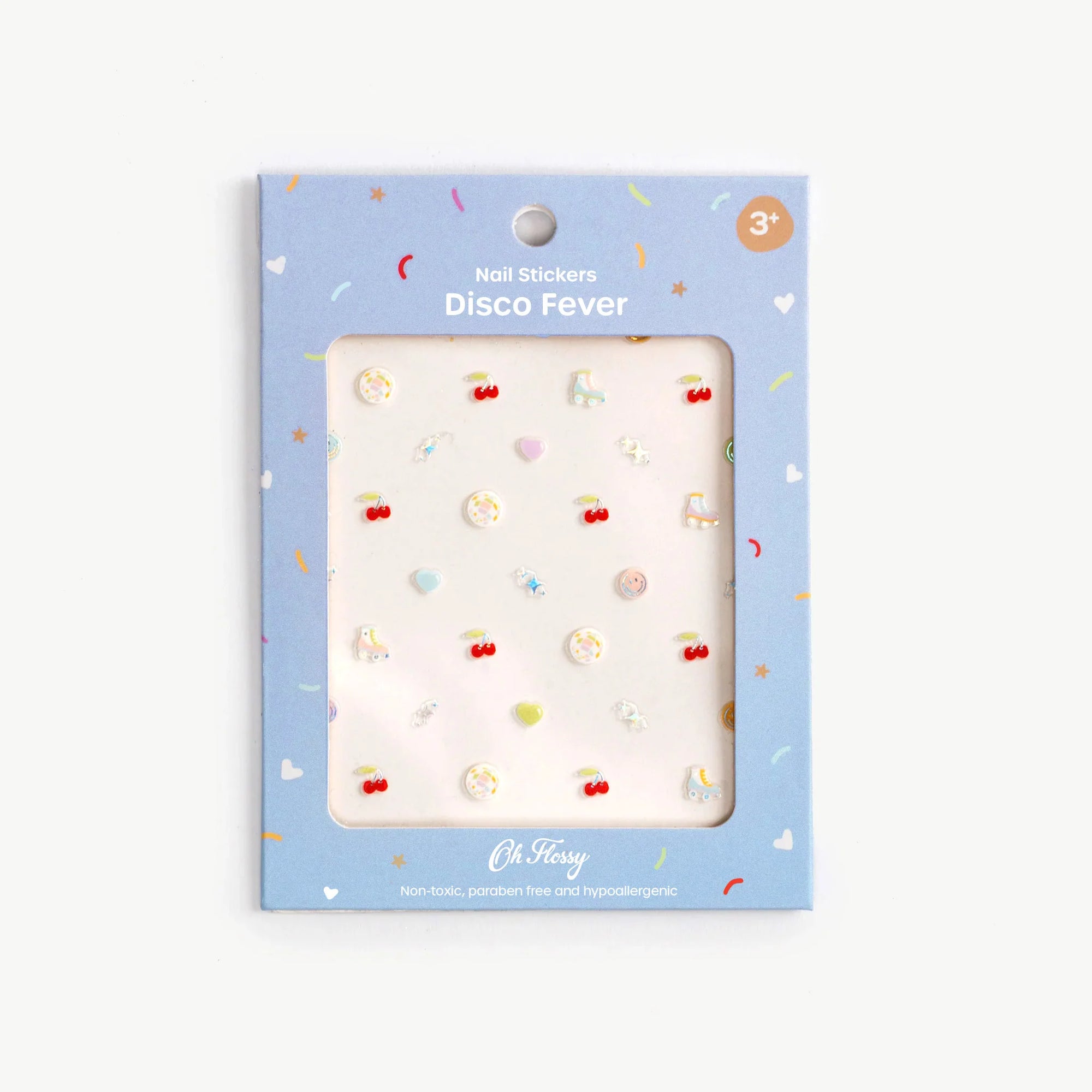 Oh Flossy Nail Stickers Disco Fever