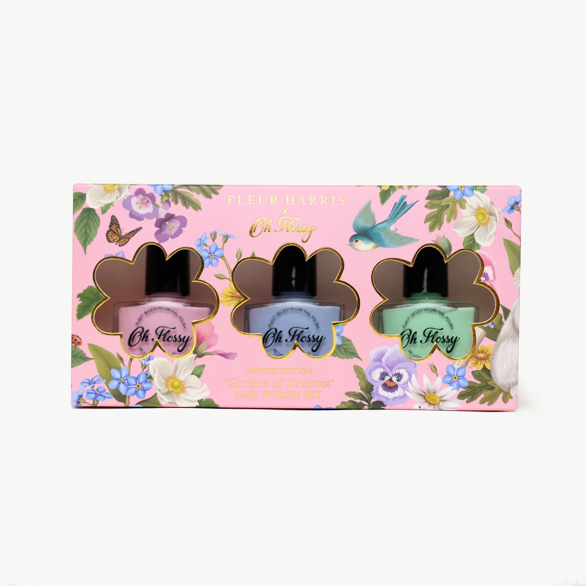 Oh Flossy X Fleur Harris - Garden of Dreams Collection Nail Polish Set