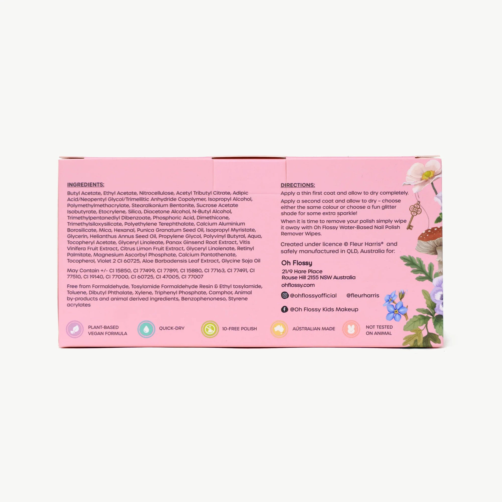 Oh Flossy X Fleur Harris - Garden of Dreams Collection Nail Polish Set