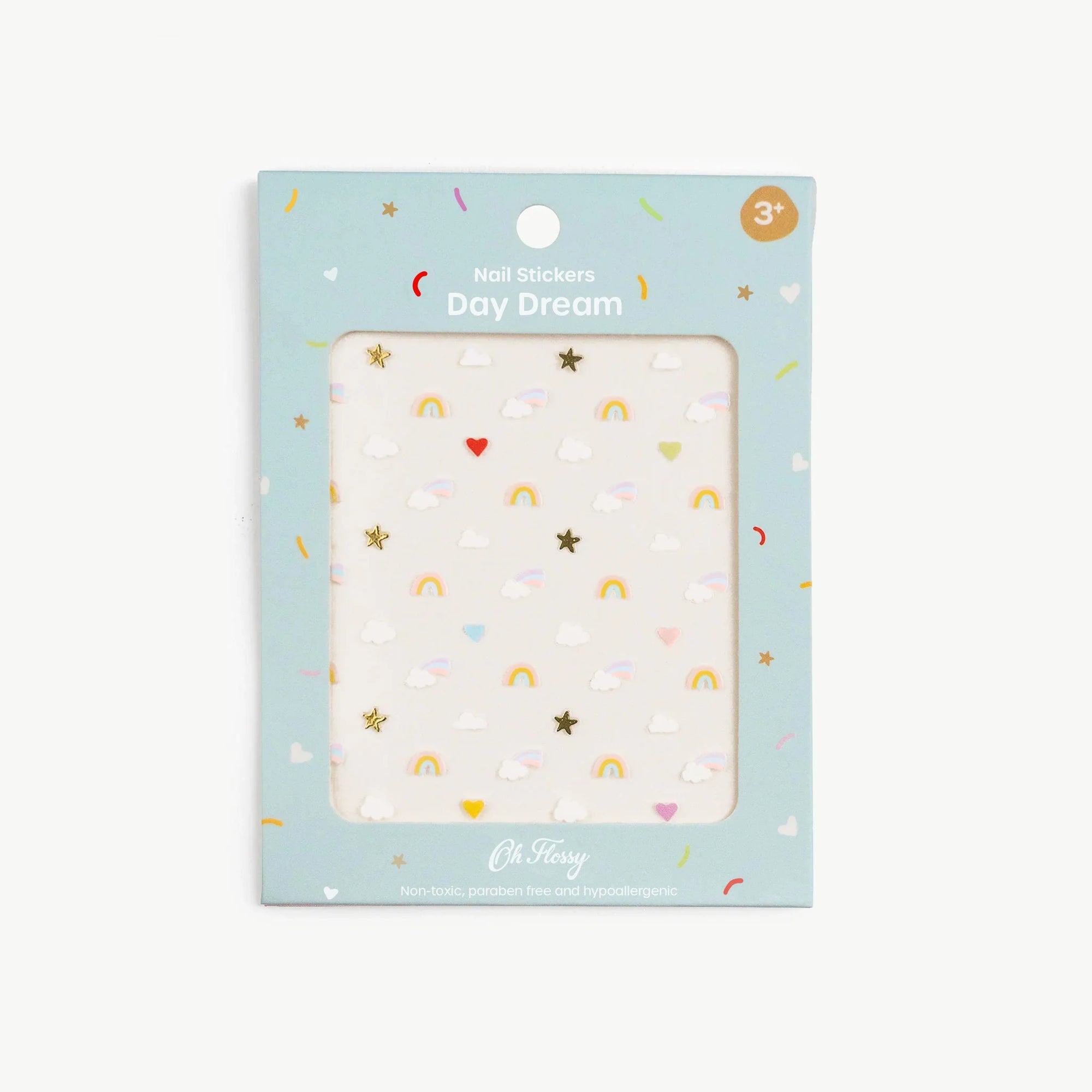 Oh Flossy Nail Stickers Sky