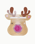 Oh Flossy Lipstick Stocking Stuffer - Rudolph Pink Ears