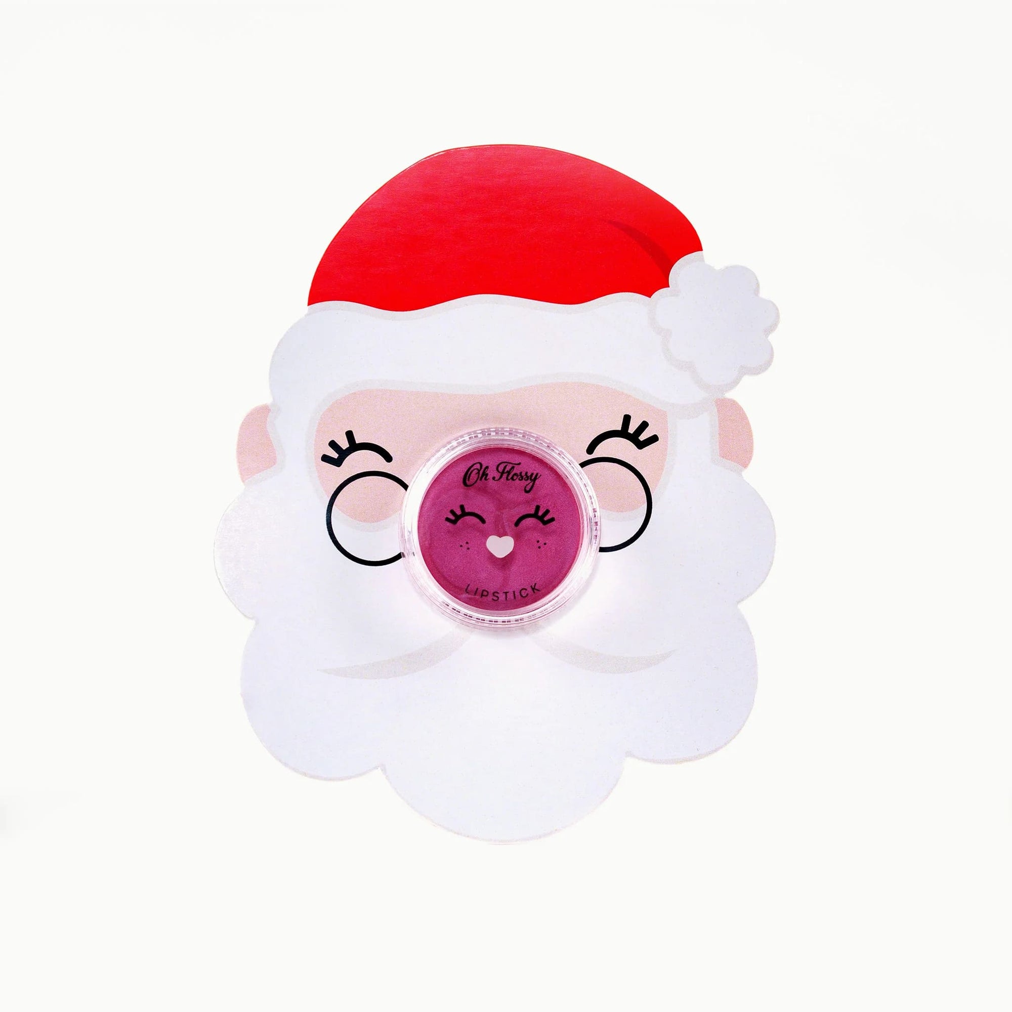 Oh Flossy Lipstick Stocking Stuffer - Santa