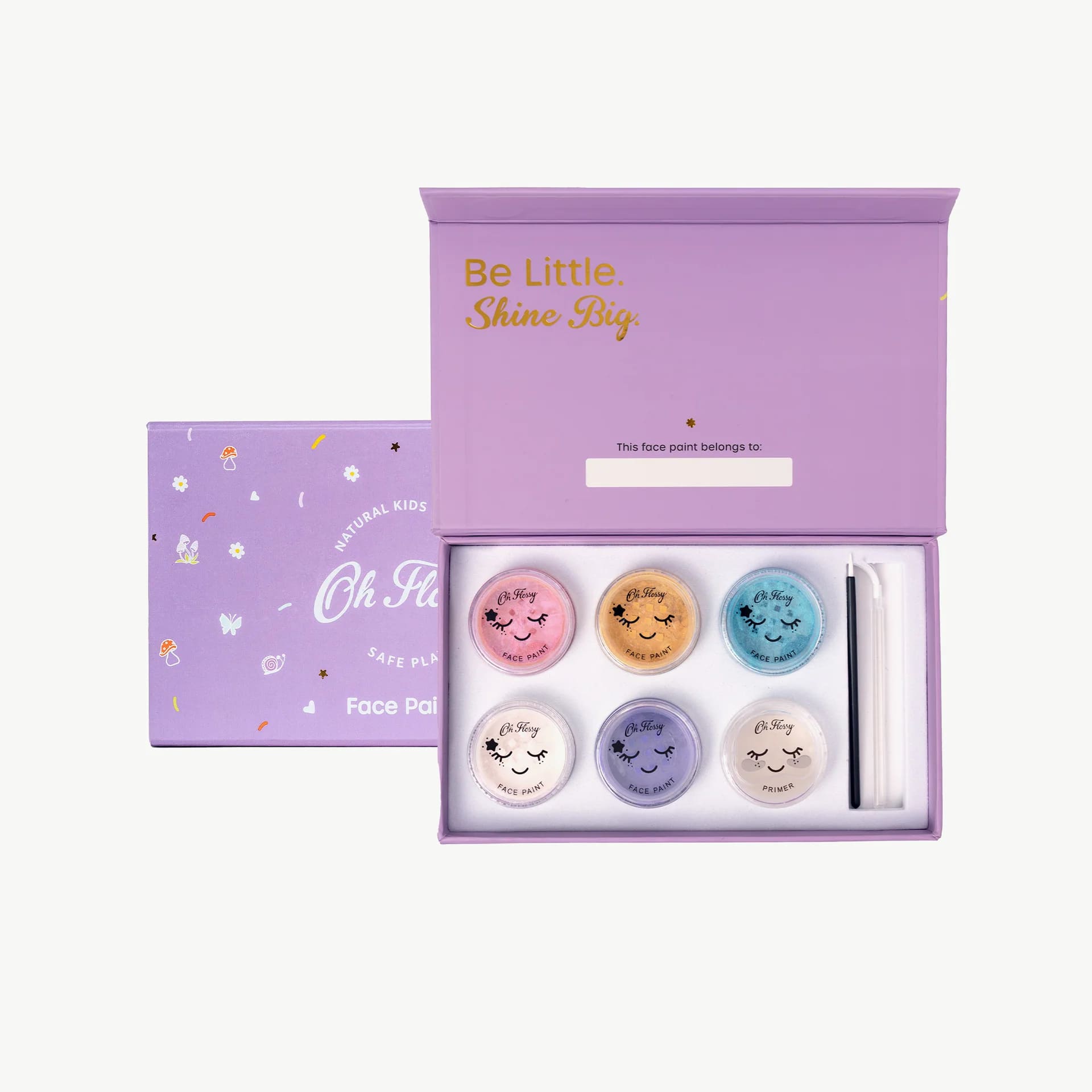 Oh Flossy Magic Garden Face Paint Set