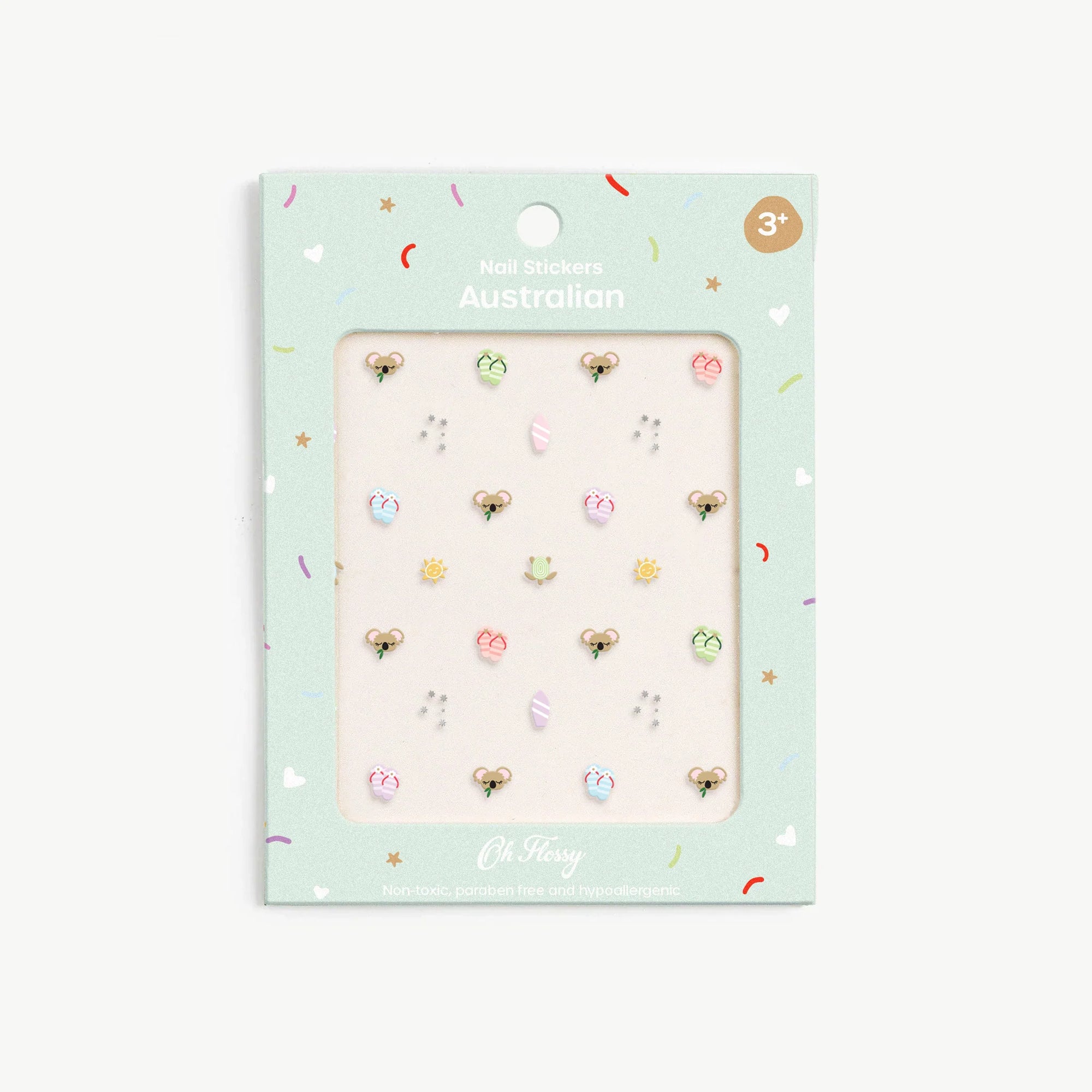 Oh Flossy Nail Stickers Australian