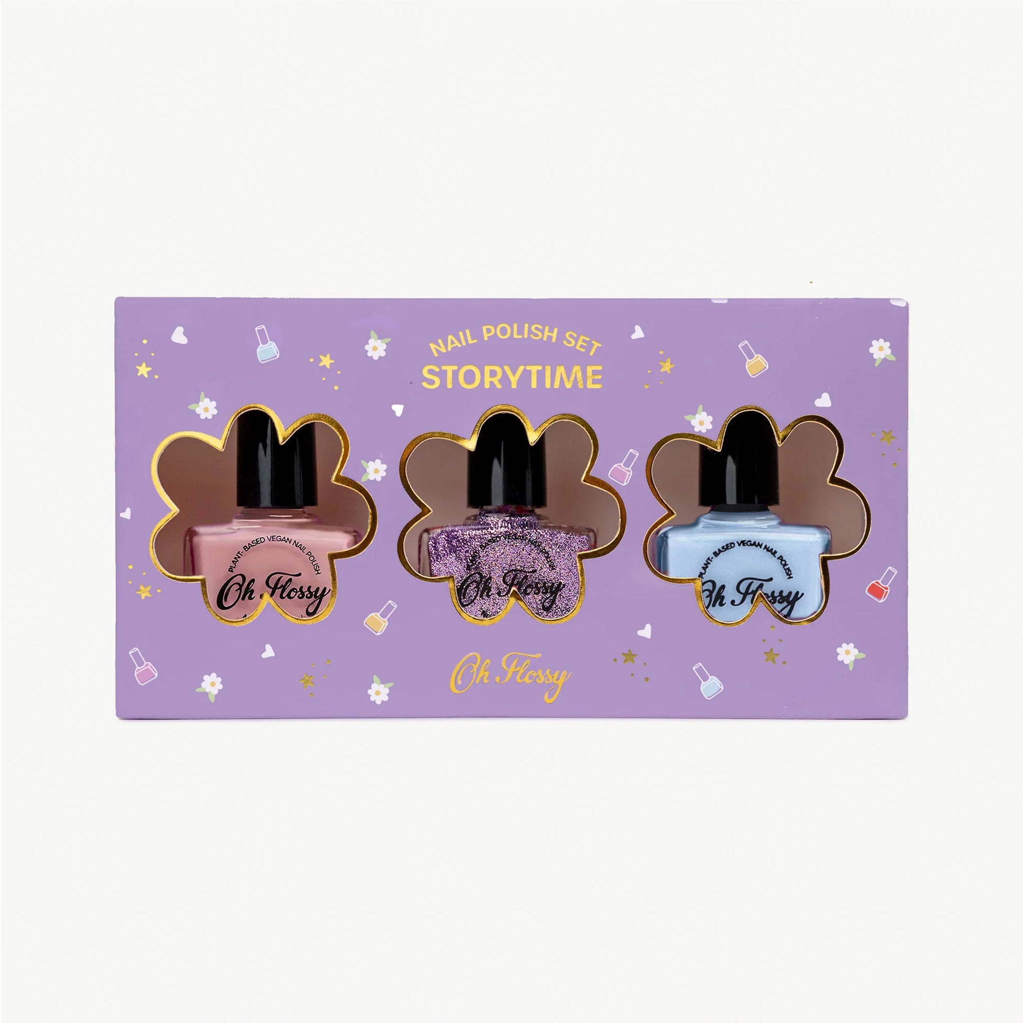 Oh Flossy Storytime Kids Nail Polish Set