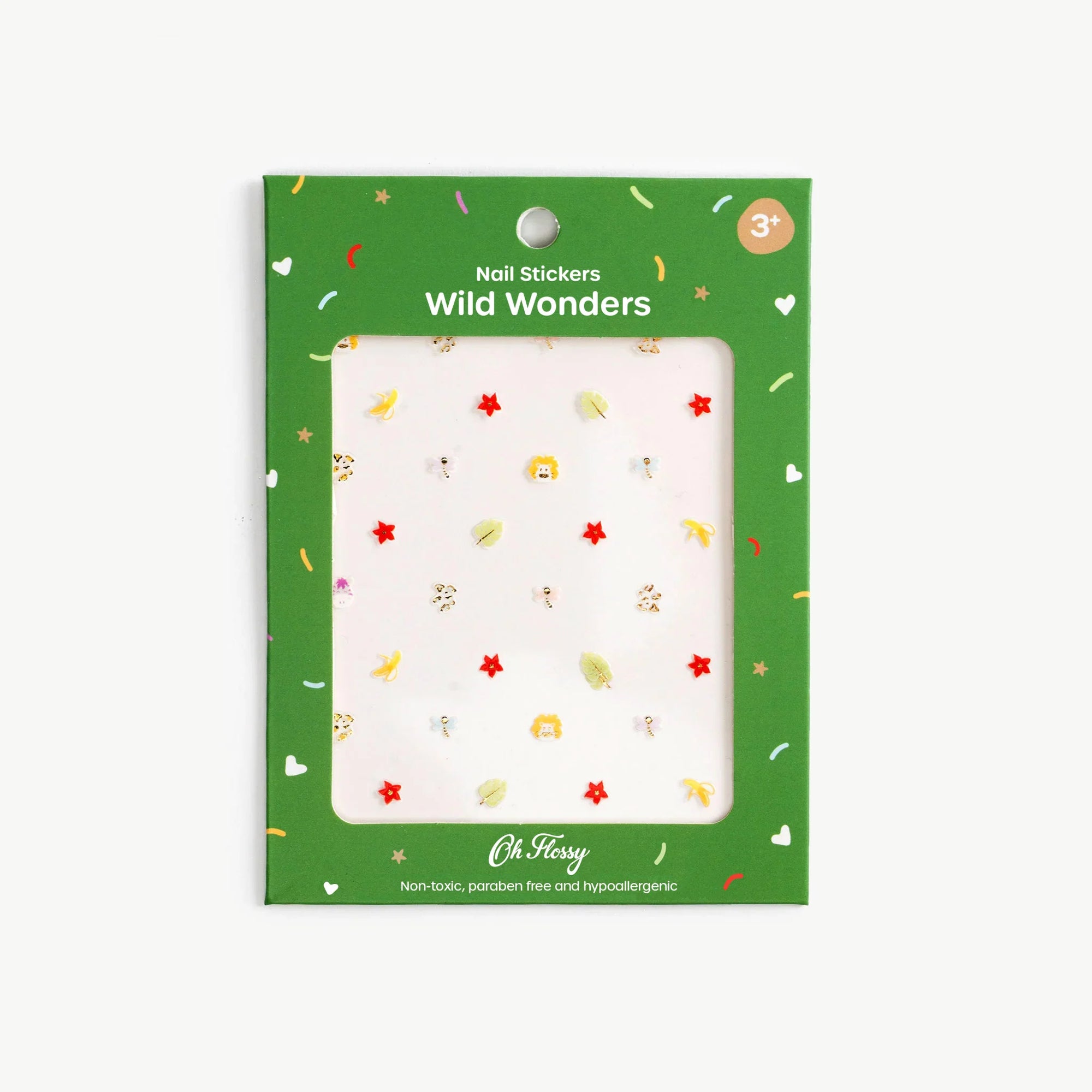 Oh Flossy Nail Stickers Wild Wonders