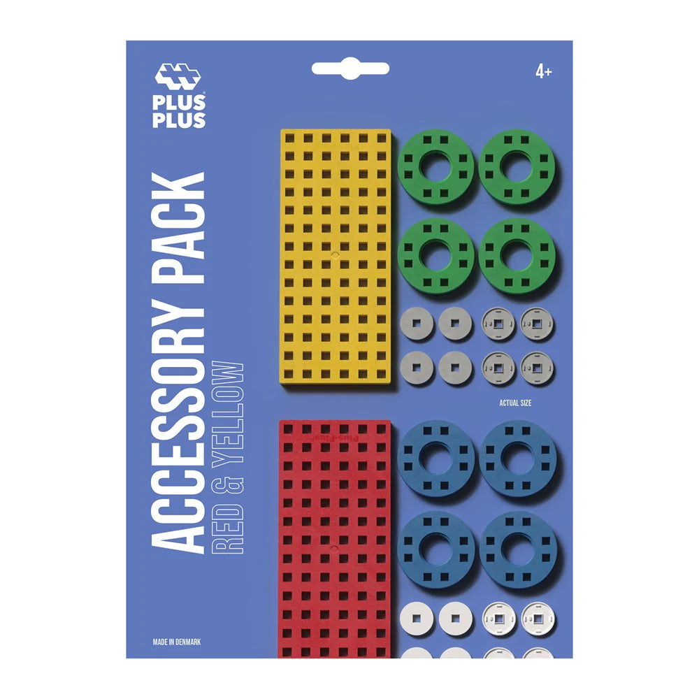 Plus-Plus Accessory Pack Red & Yellow