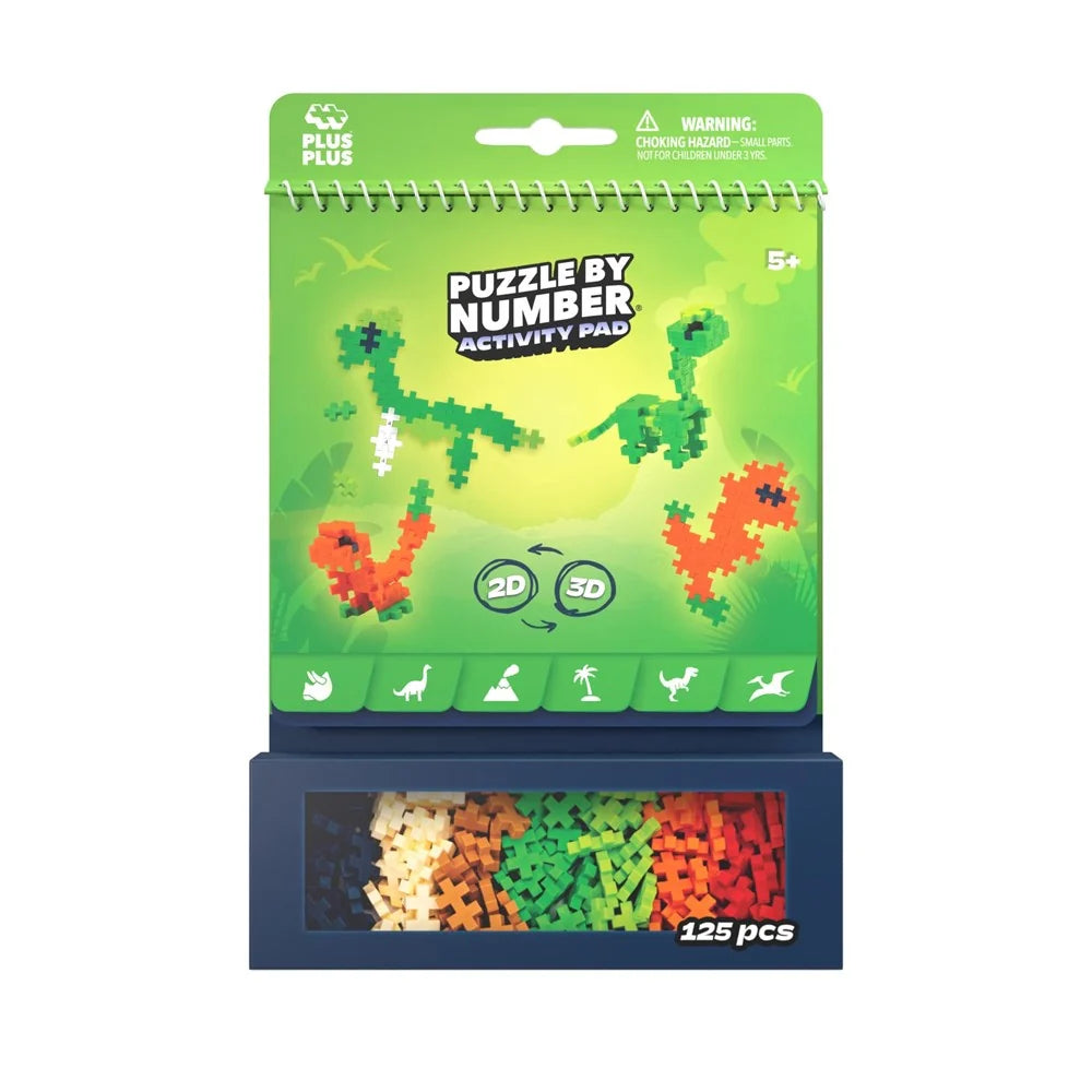 Plus Plus Activity Pad Dinosaurs