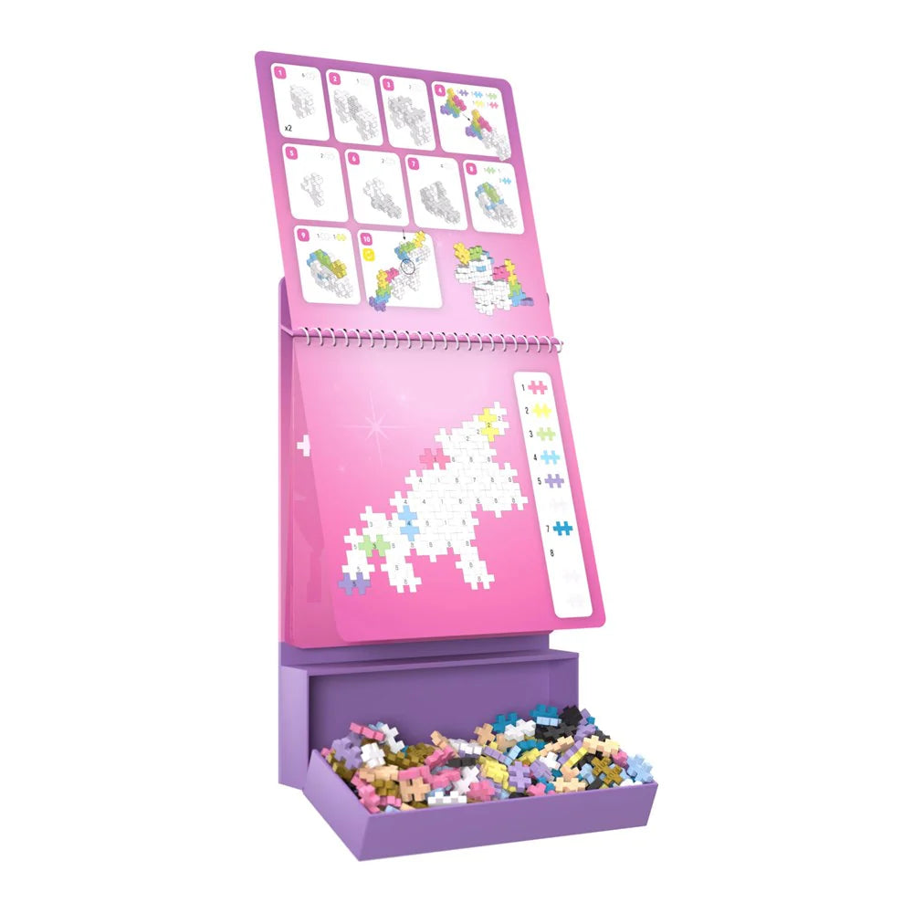 Plus Plus Puzzle by number Fairy Tale Unicorns