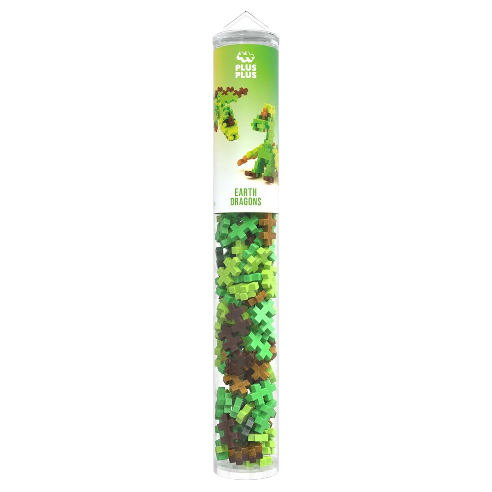 Plus Plus Earth Dragons 100 pcs Tube