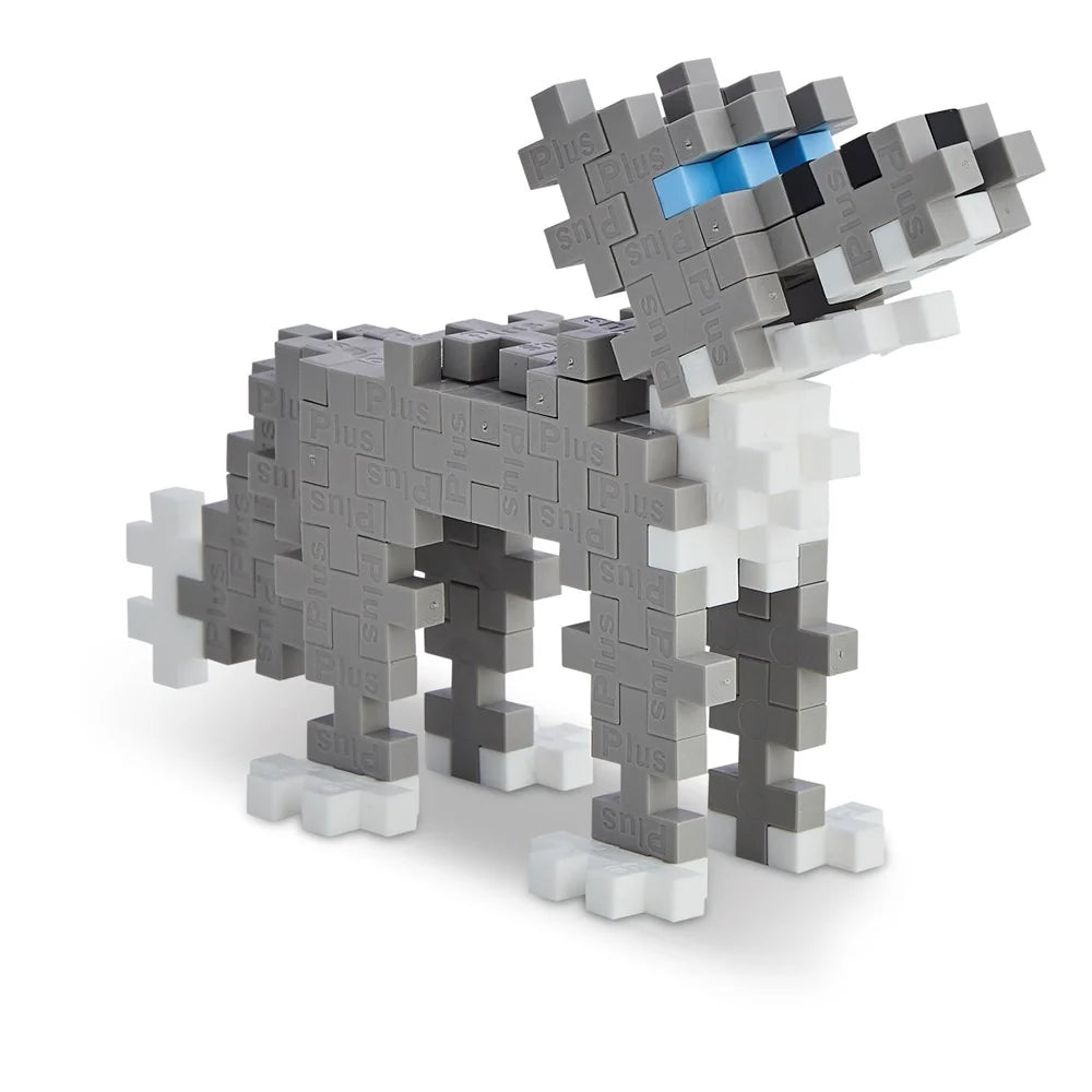 Plus Plus Grey Wolf 100 pcs Tube
