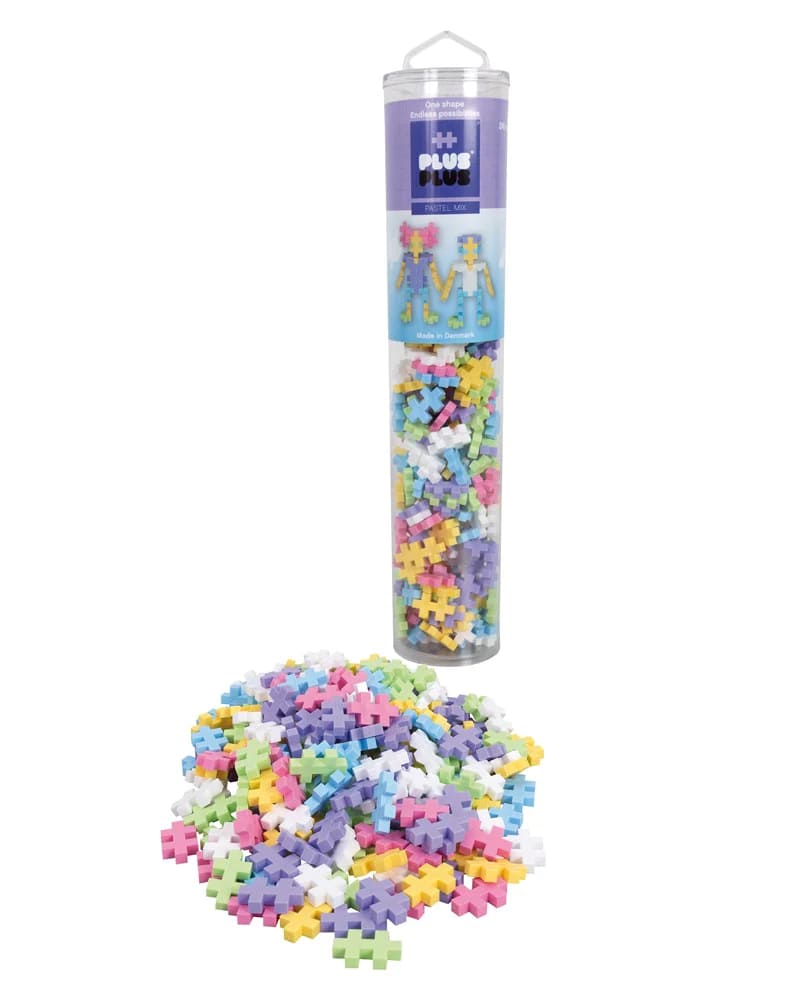 Plus Plus Pastel Mix 240 Pcs Tube