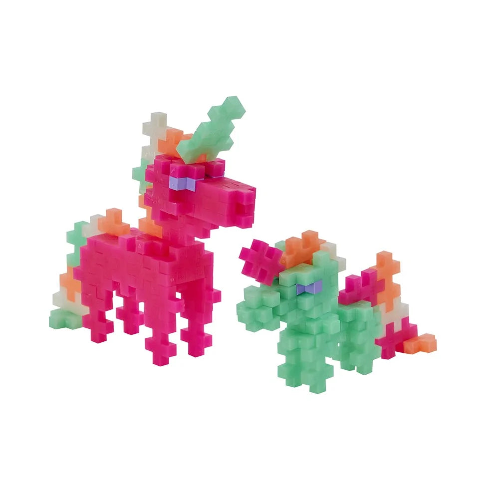 Plus Plus Pearl Unicorns 100 pcs Tube