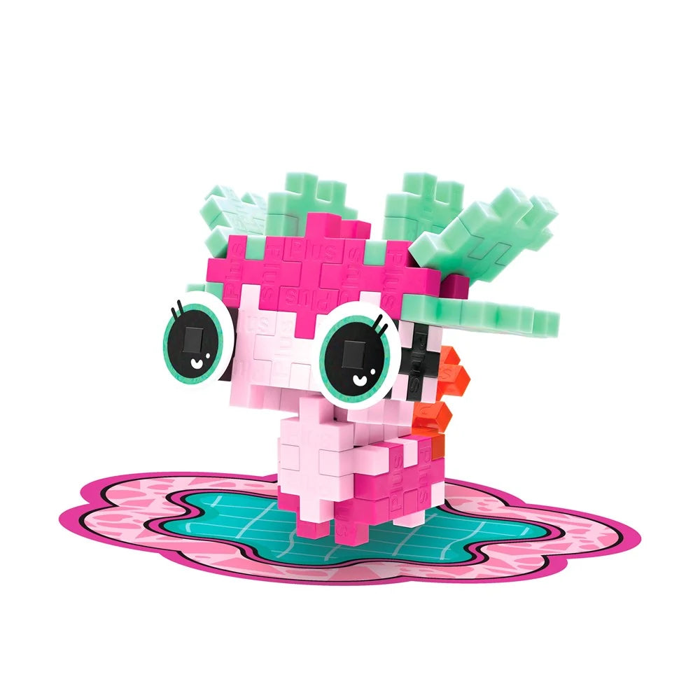 Plus Plus Pet Packet - Adoring Axolotl