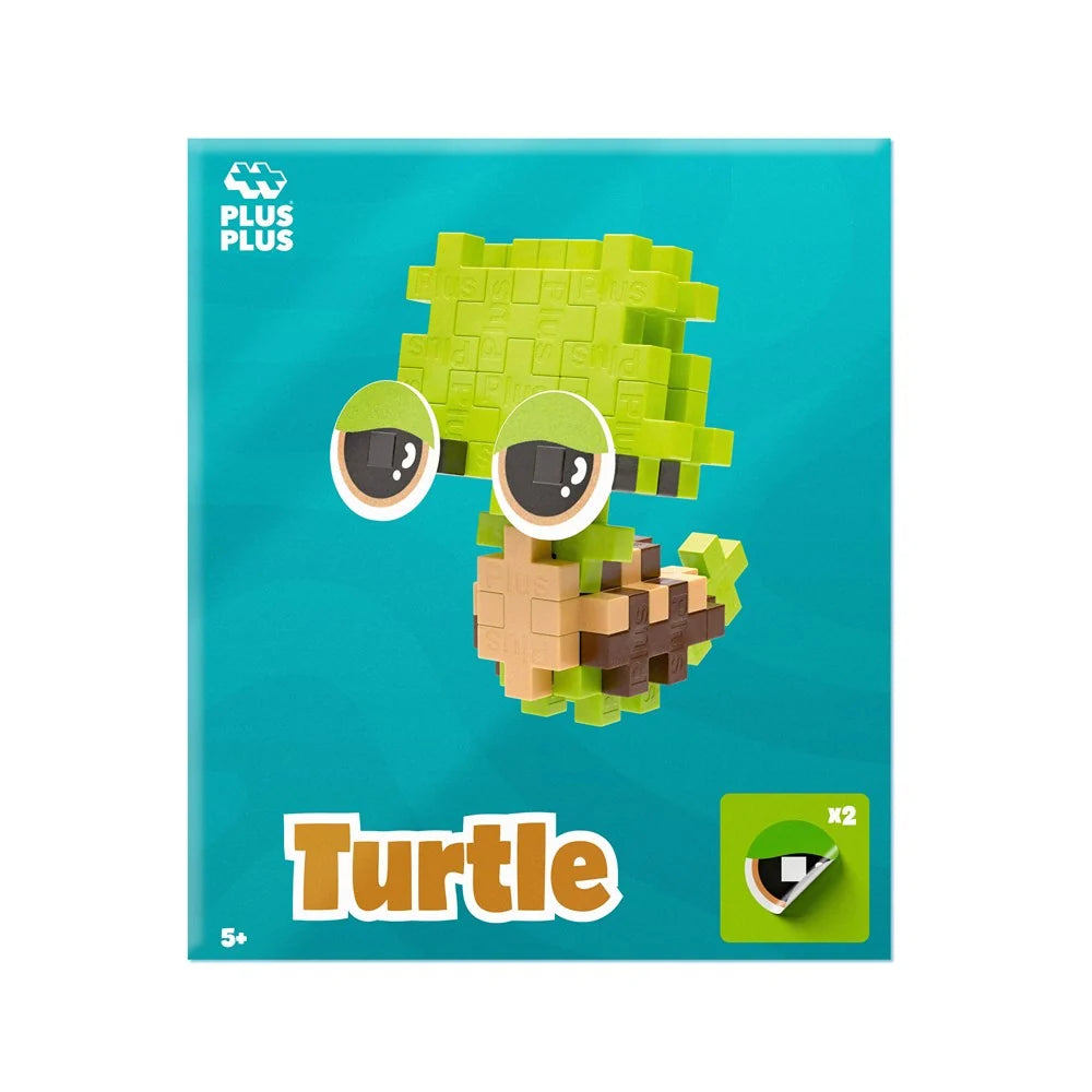 Plus Plus Pet Packet - Tired Turtle
