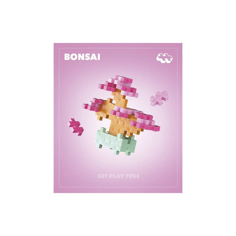 Plus Plus Plant Packs - Pink Bonsai