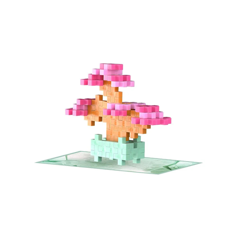 Plus Plus Plant Packs - Pink Bonsai