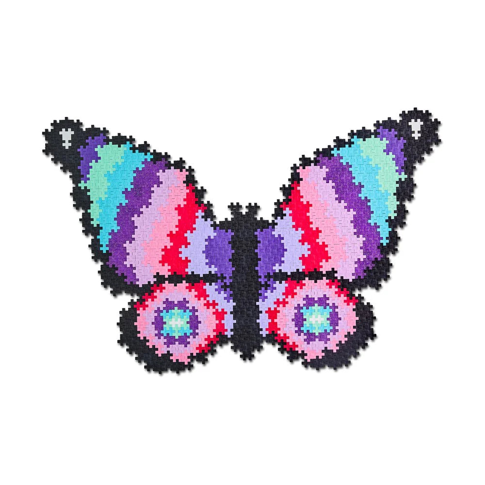 Plus-Plus Puzzle By Number Butterfly