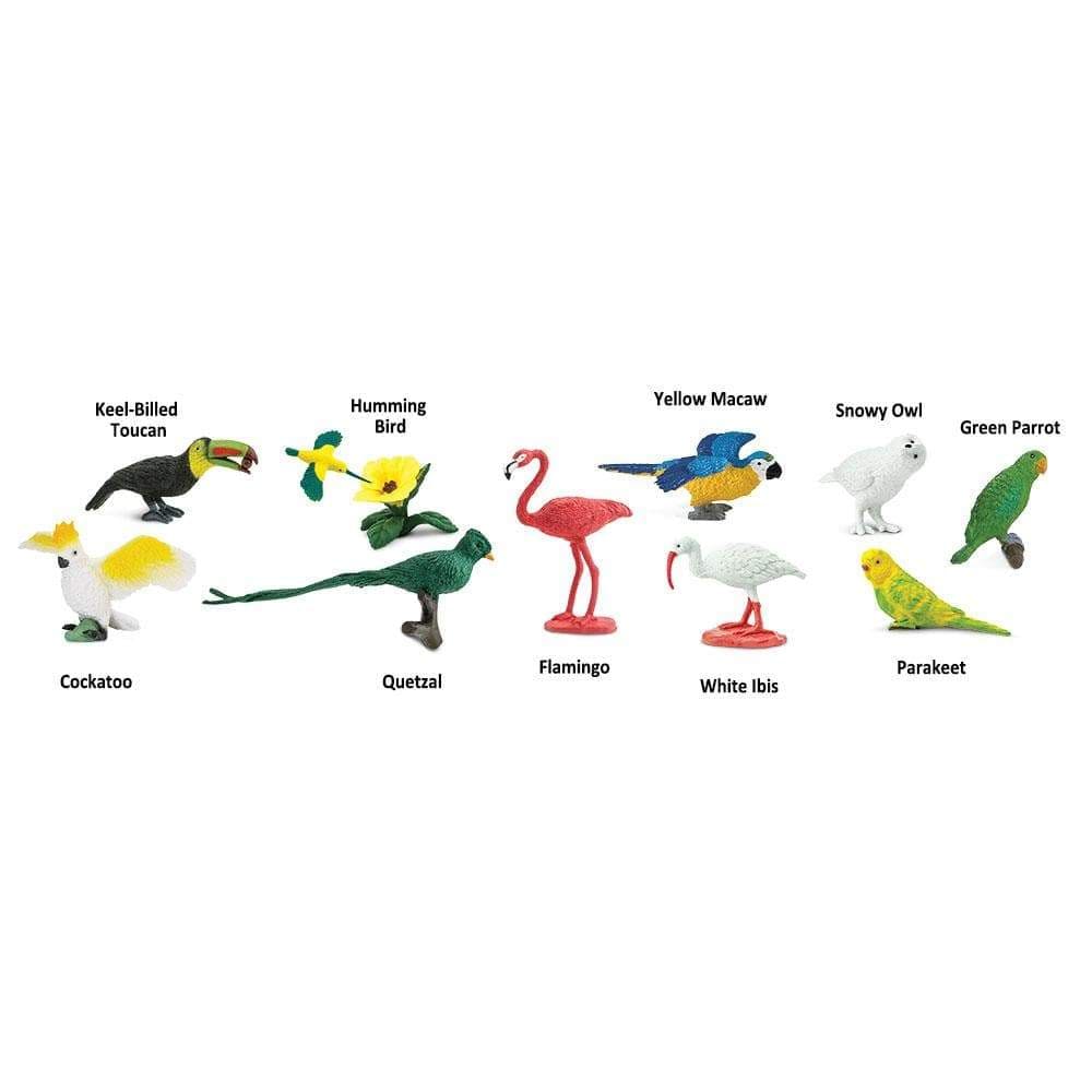 Safari LTD Exotic Birds Toob