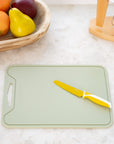 Kiddikutter Sage Silicone Cutting Board