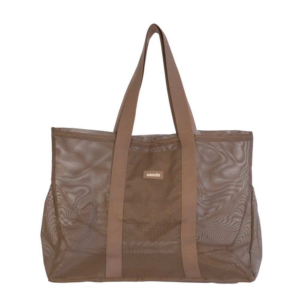 Sande™ Beach Hauler Mesh Beach Bag Espresso