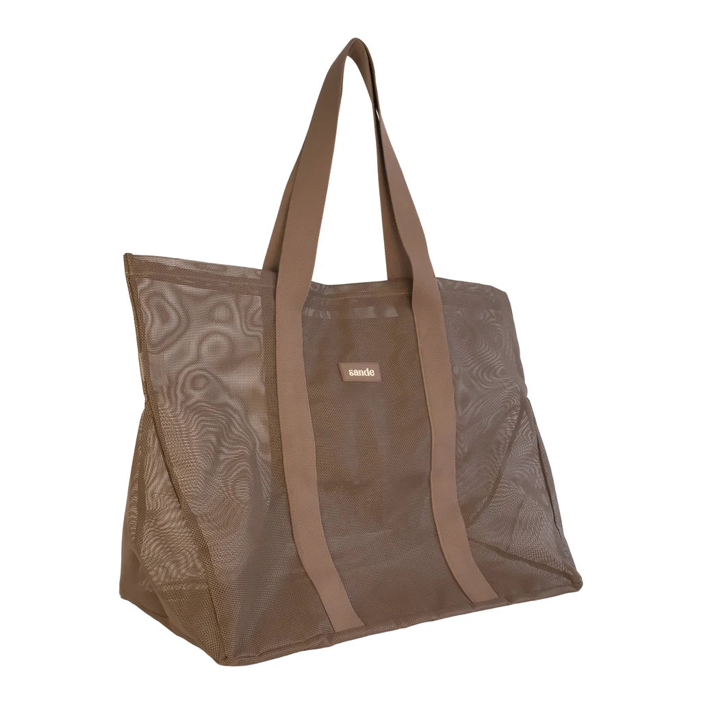 Sande™ Beach Hauler Mesh Beach Bag Espresso